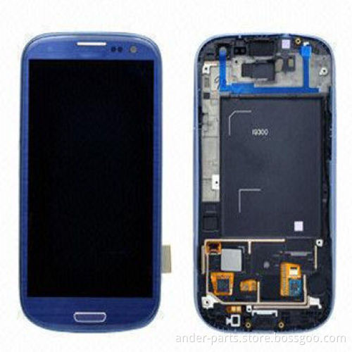 Mobile Phone LCD Assembly for Samsung Galaxy S3 i9300, Factory Price